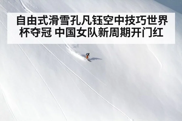 自由式滑雪孔凡钰空中技巧世界杯夺冠 中国女队新周期开门红